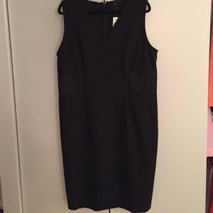 NWT Ann Taylor Black Sheath Dress
